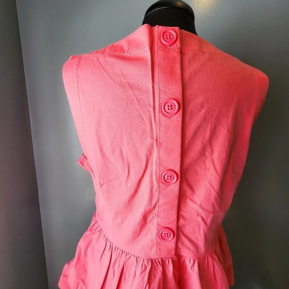 Kate Spade Shore Thing Button Back Peplum Top - Picture 9 of 9